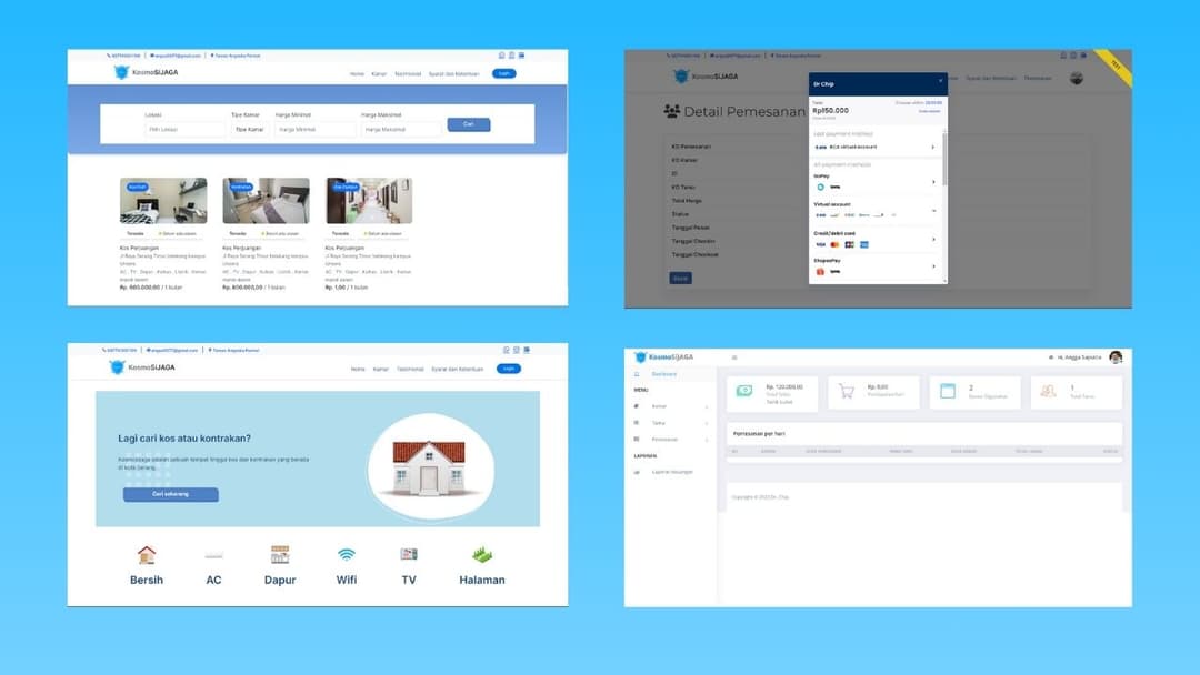 Web Sewa Kos Kosan Kosmosijaga